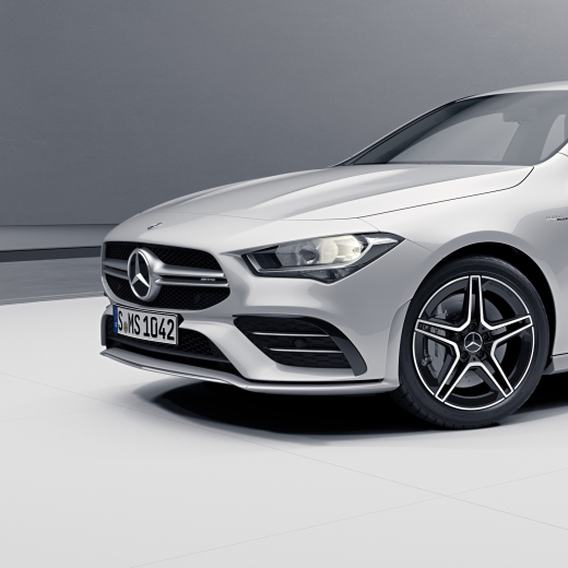 Rejilla del radiador CLA 35 AMG Twin-Blade C118 X118 original Mercedes-Benz | CLA35-Twinblade-Grill-118