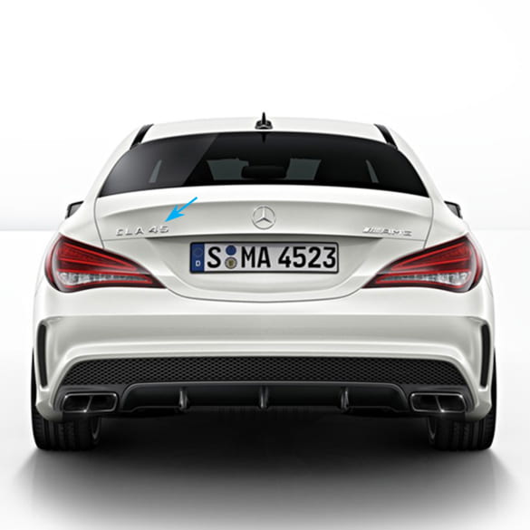 CLA 45 117 Opschrift Chroom Origineel Mercedes-Benz