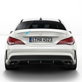 Scritta CLA 45 117 cromata originale Mercedes-Benz