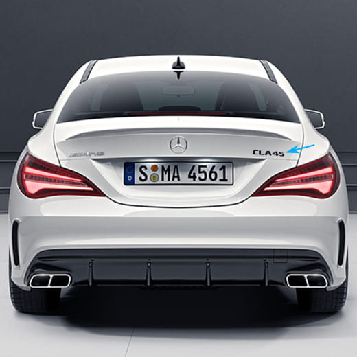 Scritta CLA 45 117 cromata originale Mercedes-Benz | A1188173300