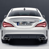 CLA 45 117 Tekstembleem zwart Origineel Mercedes-Benz