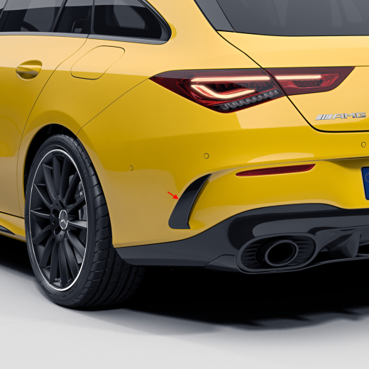 CLA 45 AMG Aero Flaps paragolpes trasero CLA 118 Original Mercedes-Benz | 118-rear-flaps
