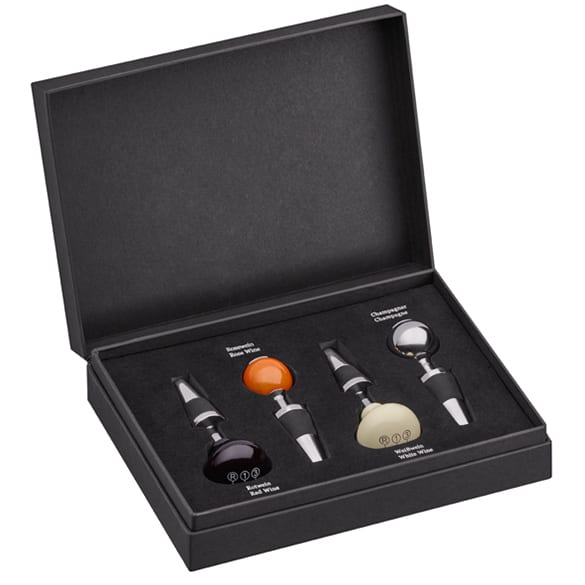 Wijnstoppers Classic Vintage 4-delige set Original Mercedes-Benz Collection
