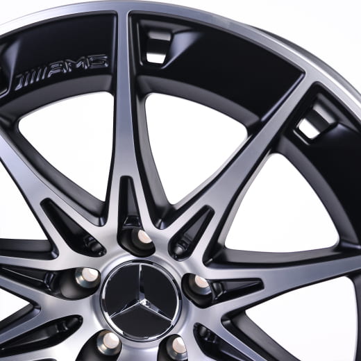 Jantes CLE 53 AMG 19 pouces C236 A236 noir mat Original Mercedes-AMG | A2364012700/2800-7X36