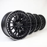 CLE 53 AMG 20 inch velgen C236 A236 zwart mat kreisspaaks ontwerp Original Mercedes-AMG