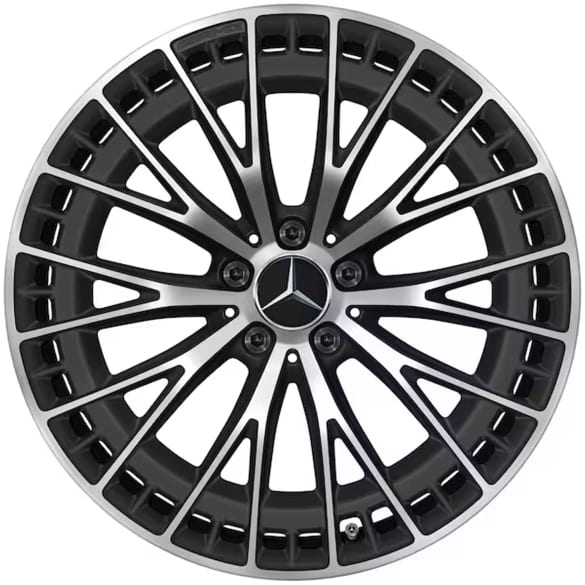 CLE 53 AMG 20 inch velgen C236 A236 zwart mat kruisspaak Origineel Mercedes-AMG