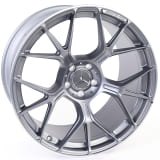 CLE 53 AMG jantes forgées 20 pouces C236 A236 gris mat à rayons croisés original Mercedes-AMG