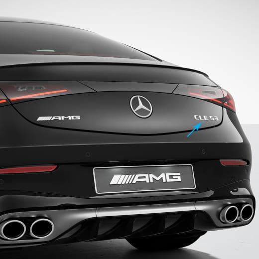Inscription chromée CLE 53 CLE C236 Original Mercedes-AMG | A2368172900