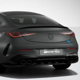 CLE 53 nameplate dark chrome CLE C236 Coupe Genuine Mercedes-AMG