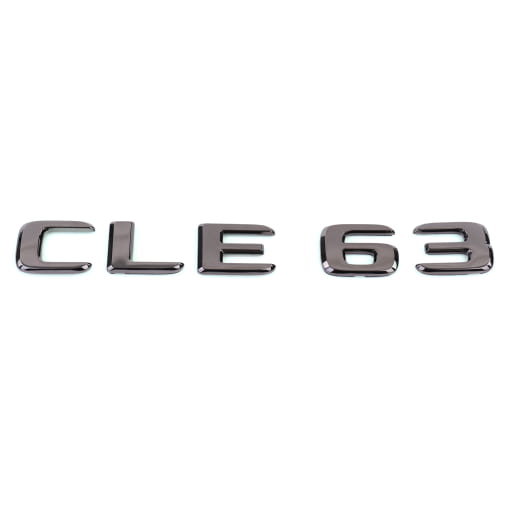 CLE 63 belettering Dark chroom origineel Mercedes-Benz | A2368176300
