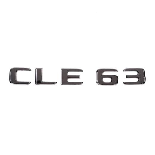 Inscripción CLE 63 Dark Chrom original Mercedes-Benz | A2368176300