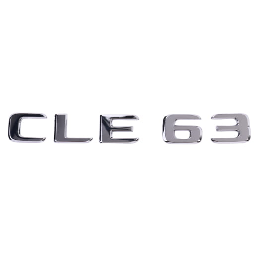 CLE 63 lettering chrome silver Genuine Mercedes-AMG | A2368176200