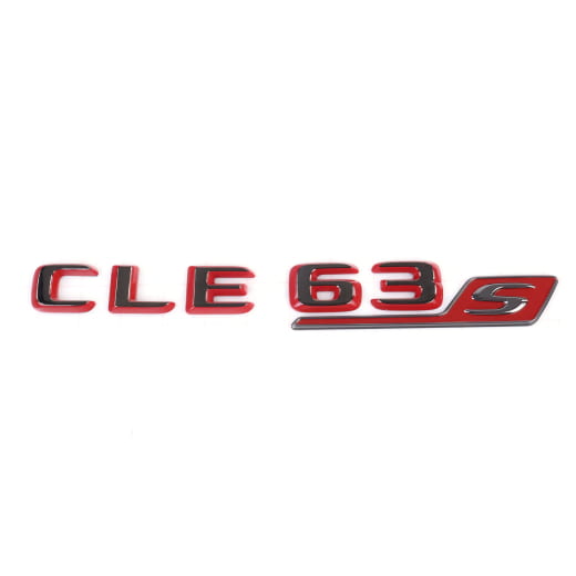 CLE 63 S badge Dark Chrome Original Mercedes-AMG | A2368173400