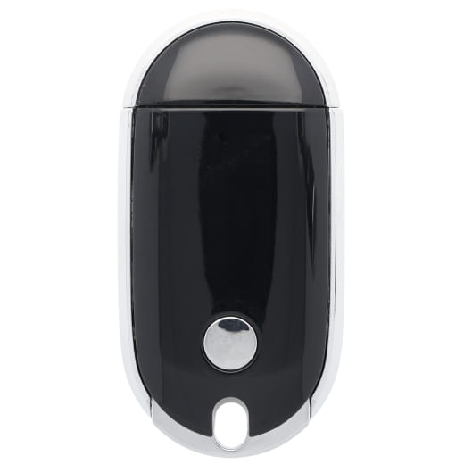 Clé USB porte-clés noir chromé 64 Go | B66959672