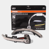 Clignotants LED dynamiques pour rétroviseurs, assombris et teintés, pièce d’origine Volkswagen Osram