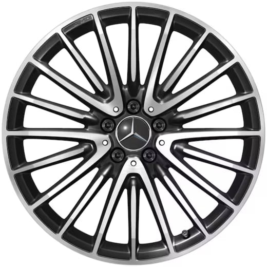 Llantas CLS 53 AMG 20 pulgadas C257 negras originales Mercedes-AMG | A2574014200/4300 7X23