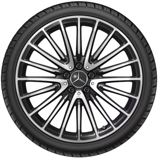 Llantas CLS 53 AMG 20 pulgadas C257 negras originales Mercedes-AMG | A2574014200/4300 7X23