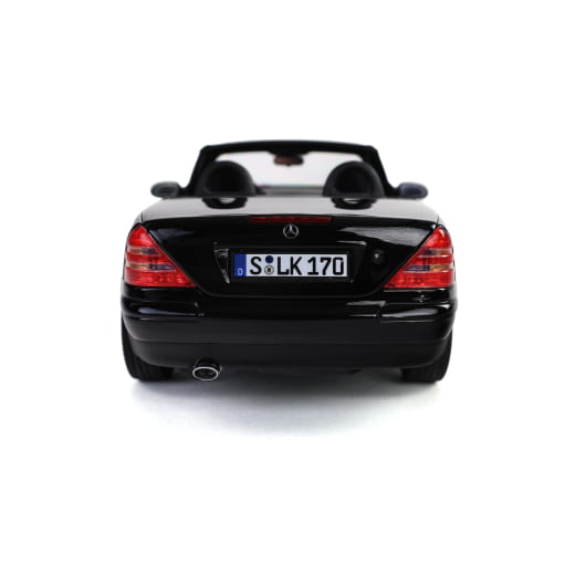 Modelo de coche 1:18 SLK 200 Roadster R170 negro Original Mercedes-Benz | B66040714