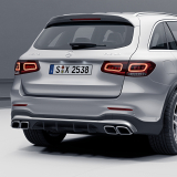 Kit de conversión de colas de escape 63 AMG GLC X253/C253 facelift Original Mercedes-Benz