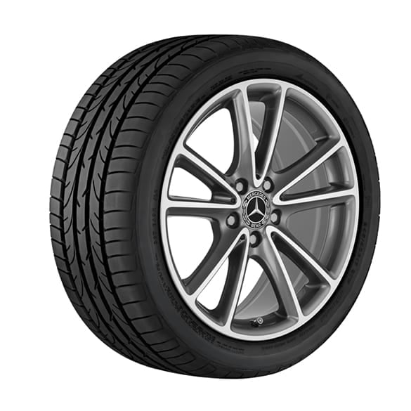 winter wheels runflat 18 inch CLS C257 tremolit-grey genuine Mercedes-Benz