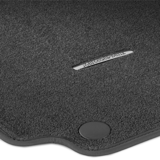 Juego de alfombrillas velour GLE V167 con 3.ª fila de asientos Original Mercedes-Benz | A1676807610 9J74-B