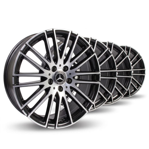 Llantas originales Mercedes-Benz 18 pulgadas C-Klasse 206 negro | A2064014900/5000-7X23