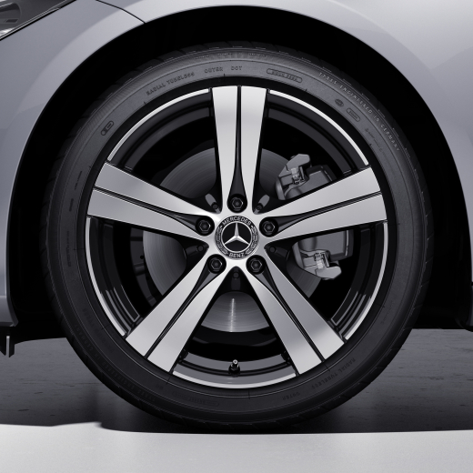 Llantas originales Mercedes-Benz 18 pulgadas Clase C 206 negro | A2064014700 7X23 / A2064014800 7X23