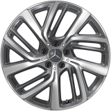 Juego de llantas 19 pulgadas Clase E S214 T-modelo gris tremolita metalizado Original Mercedes-Benz