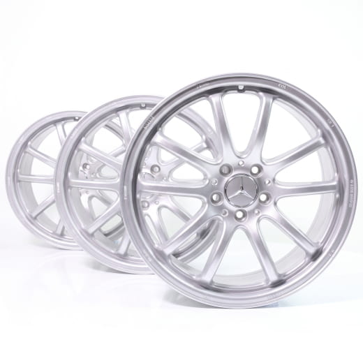 Juego de llantas EQE de 19 pulgadas plata vanadio | A2954013700 7X45-B