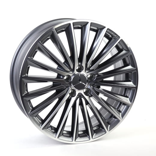 Llantas AMG 19 pulgadas C-Klasse 206 gris titanio Original Mercedes-Benz | A20640119002000 7X21