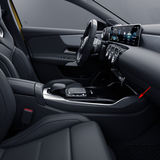 Consola central AMG High-End Clase A 177 CLA 118 Mercedes-Benz | Highend-Mittelkonsole