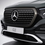 Marco de parrilla GLE V167 Dark Chrom Mopf2 Original Mercedes-Benz 