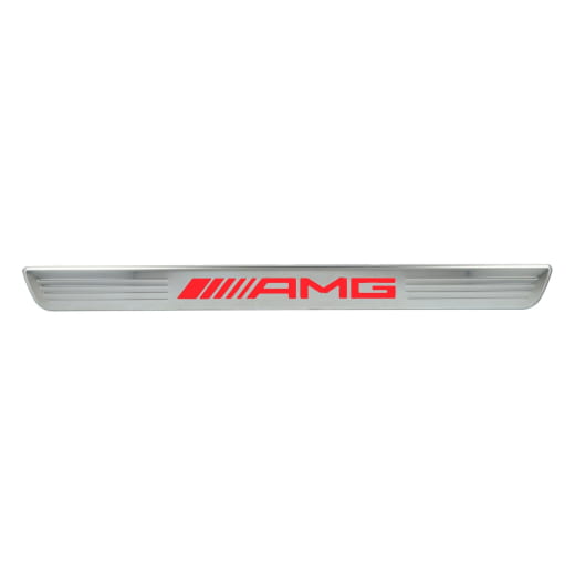 Cover sostituibili Edition 55 per battitacco, rosso illuminato AMG GT C192 | A1776805507-C192