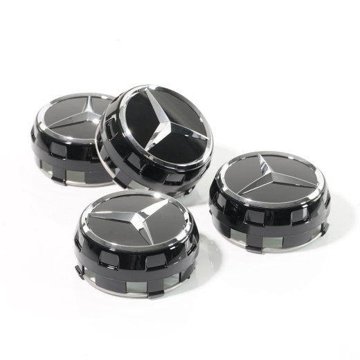 Coprimozzo AMG design chiusura centrale nero lucido | A0004000900 9040-B