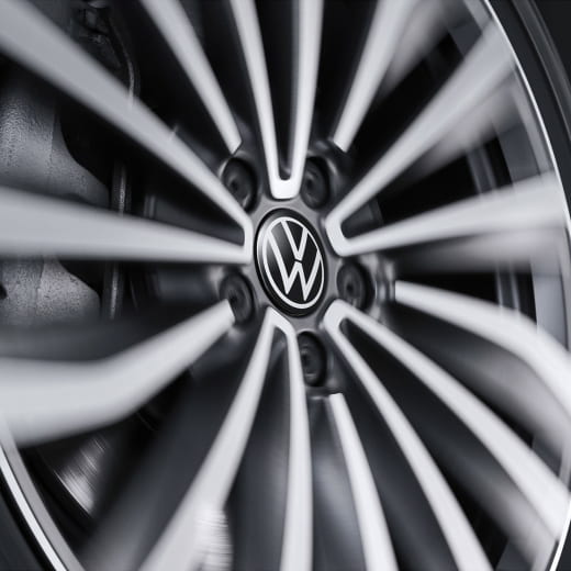 Coprimozzi dinamici logo VW Original Volkswagen  | 10A071213AA