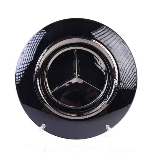 Coprimozzo nero lucido stella Dark Chrom Original Mercedes-AMG  | A0004003300 9Z49-B