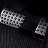 Copripedali sportivi in acciaio inox CLA 117 facelift Original Mercedes-Benz