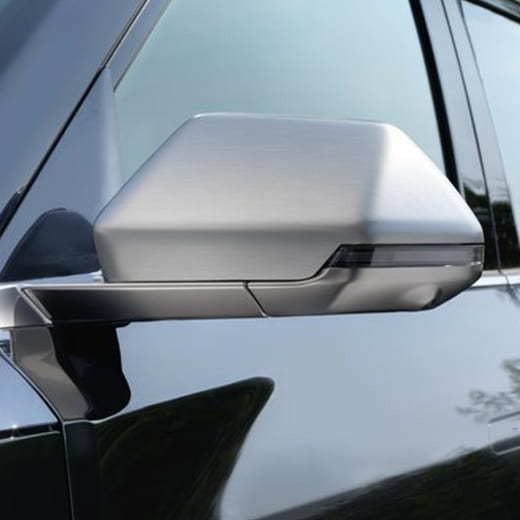 Coques de rétroviseur Kia EV5 aluminium brossé Original Kia | X9431ADE00BR