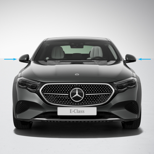 Boîtier de rétroviseur cache rétroviseur noir Classe E W214 berline Original Mercedes-Benz | A0998103301/3401 9040-W214