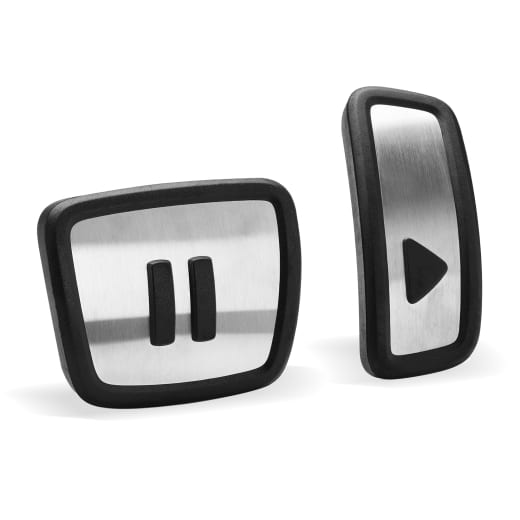 Couvre-pédales Button design Play & Pause Original Volkswagen | 11A064205