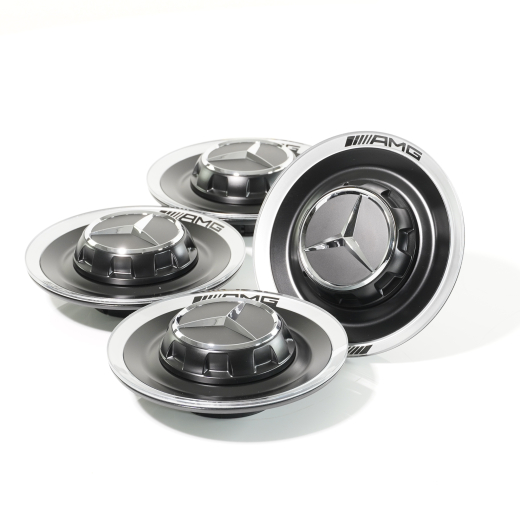 Cubrebuje AMG para llantas forjadas negro mate | A0004005700 9283-B