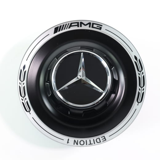 Tapacubos AMG Edition 1 para llantas forjadas Original Mercedes-Benz | A0004005700 9Z32