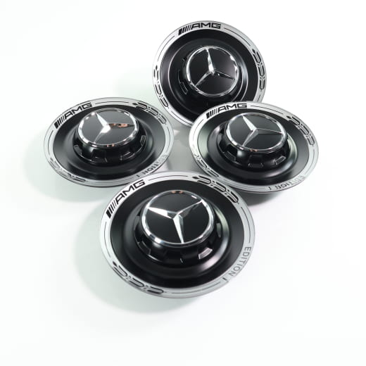 Tapacubos AMG Edition 1 para llantas forjadas Original Mercedes-Benz | A0004005700 9Z32