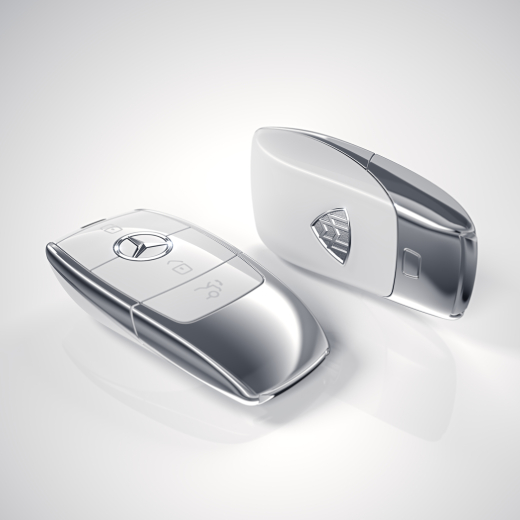 Cubierta para llave Maybach blanca original Mercedes-Maybach | Maybachlogo-weiss