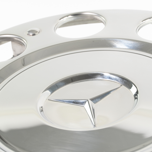 Cubierta de tuerca de rueda de acero inoxidable original Mercedes-Benz | B6752061