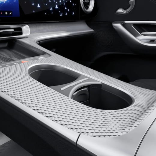 Cup holder drinks holder centre console C-Class electric EQ W520 black genuine Mercedes-Benz | A5408103100-W520