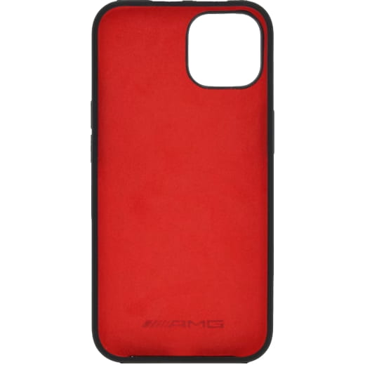Custodia AMG per iPhone® 14 nera in silicone Original Mercedes-AMG | B66959750