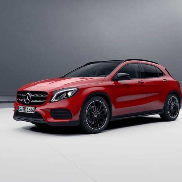 Nightpaket Dachreling schwarz GLA X156 | Dachreling-Night-X156