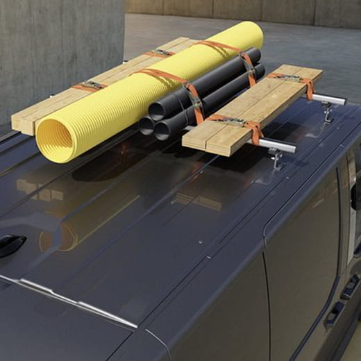 Dachträger KIA PV5 Aluminium 2-teilig Silber Schwarz | SW210ADE02ALS