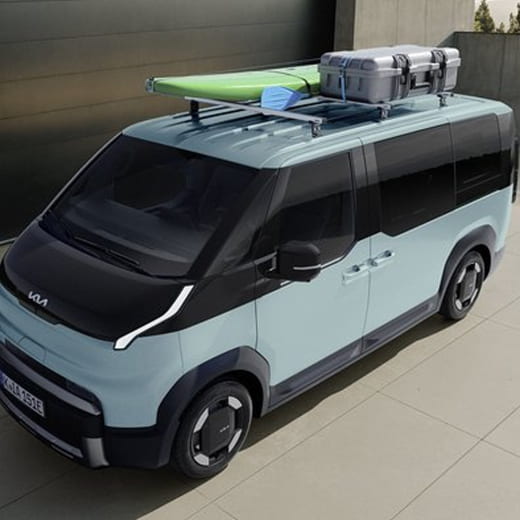 Dachträger KIA PV5 Aluminium 3-teilig Silber Schwarz | SW210ADE03ALS